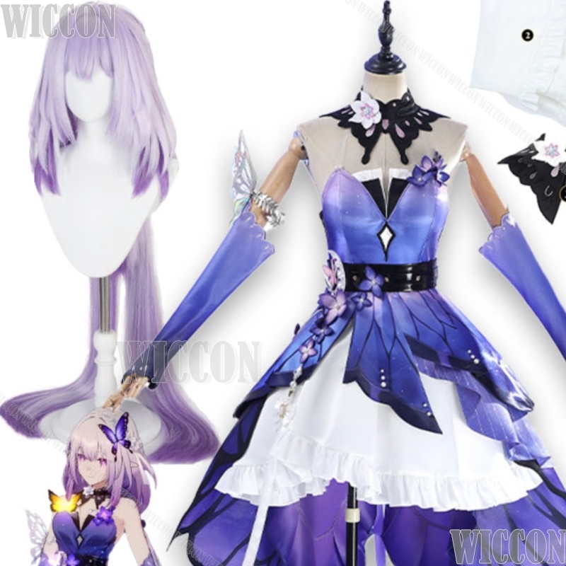 Anime Cosplay Plus Size - Robe de cosplay Castorice Honkai: Star