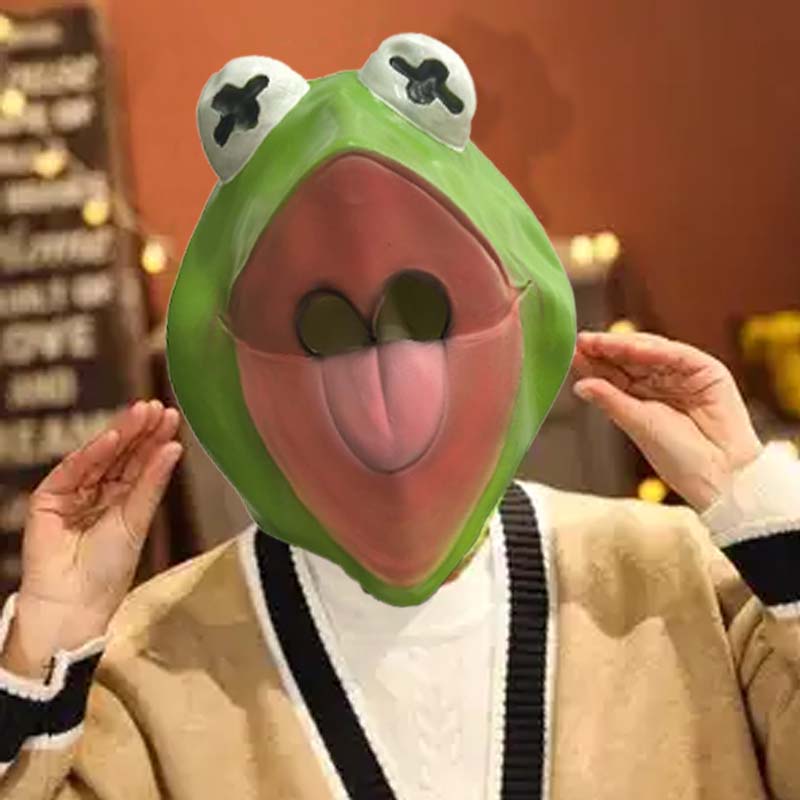 Anime Cosplay Meme - Masque de tête de mème de