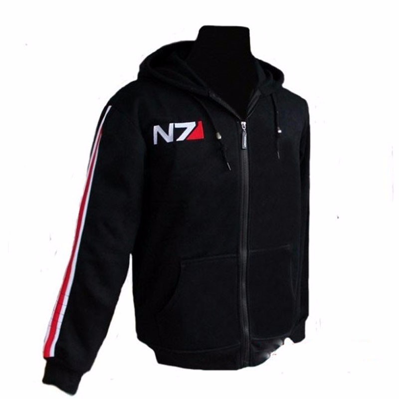 Anime Cosplay Thick - Mass Effect sweat à capuche hommes