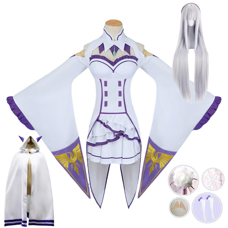 Anime Cosplay Waifu - Emilia Cosplay Re Life dans un