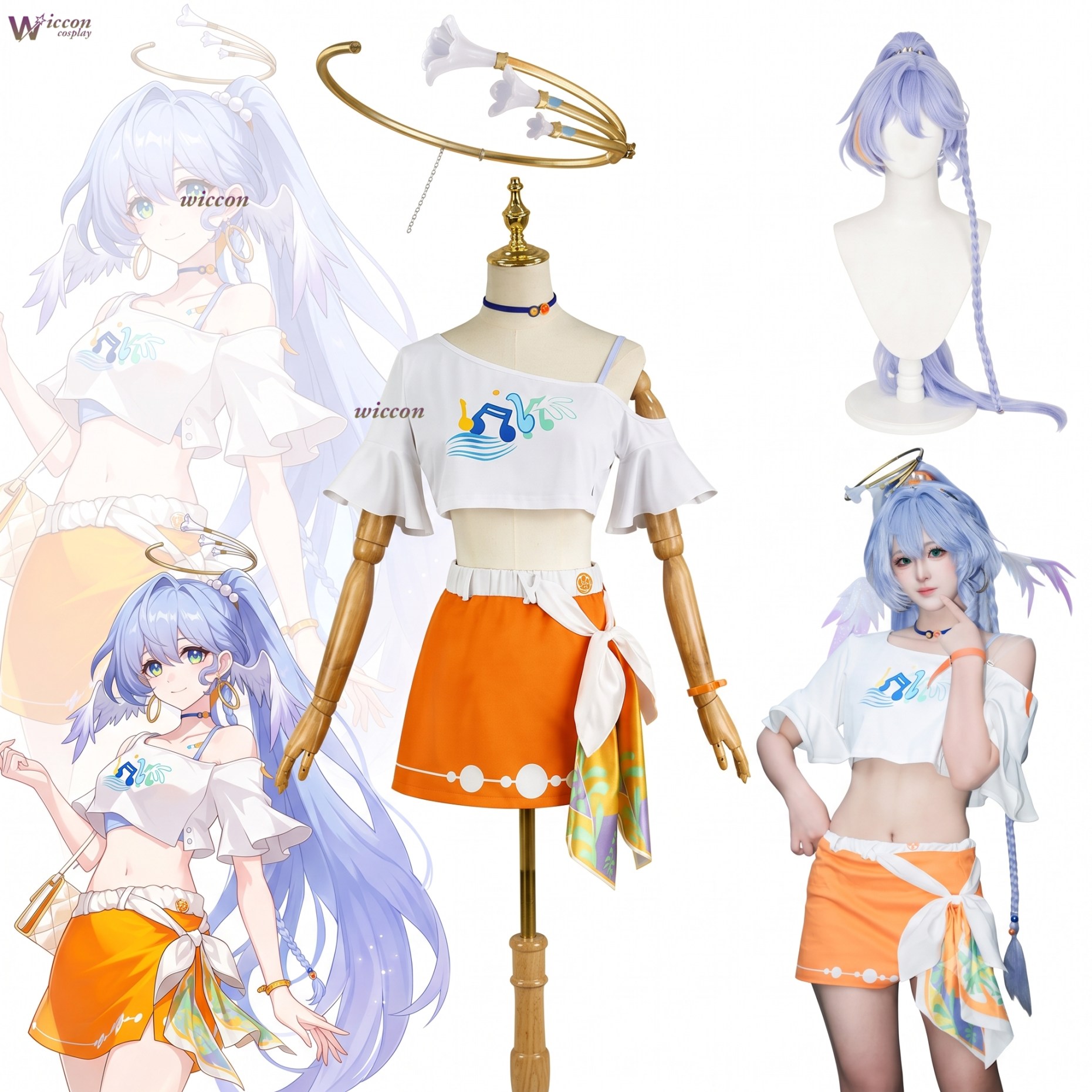 Anime Cosplay Robin - Cos C COS Robin Outfit Summer