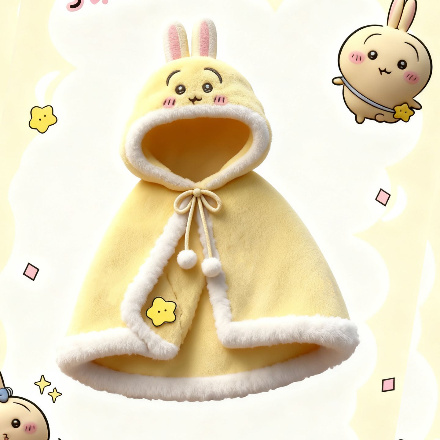 Anime Cosplay Thick - Nouvelle cape à capuche en polaire