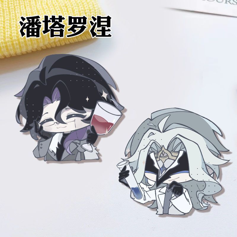 Anime Cosplay Women - Broche en acrylique Genshin Impact Dottore