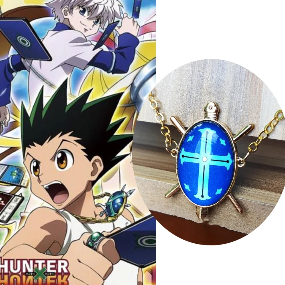 Black Clover Grimoire - Collier pendentif Hunter X Hunter pour