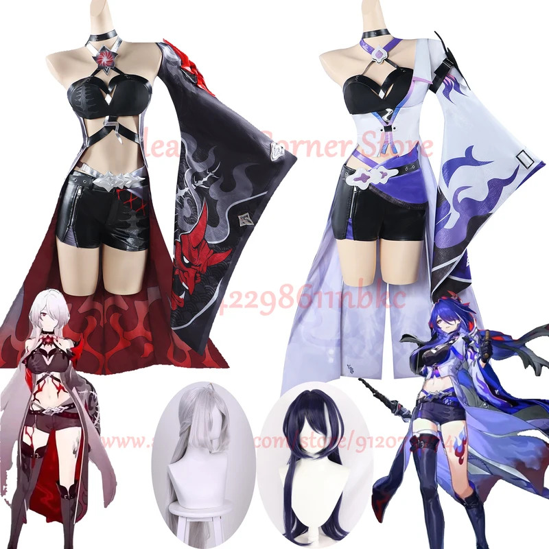 Anime Cosplay Waifu - En Stock Acheron Cosplay Costume Honkai