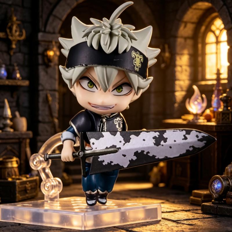 Black Clover Grimoire - 【En stock】 Figurine articulée Black Clover