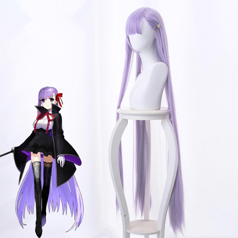Perruque de Cosplay Fate EXTRA - Anime Cosplay Girl With Black Hair avis et prix