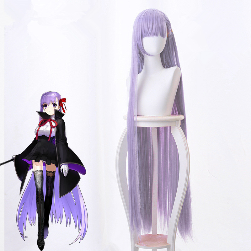 Perruque de Cosplay Fate EXTRA - Anime Cosplay Girl With Black Hair avis et prix