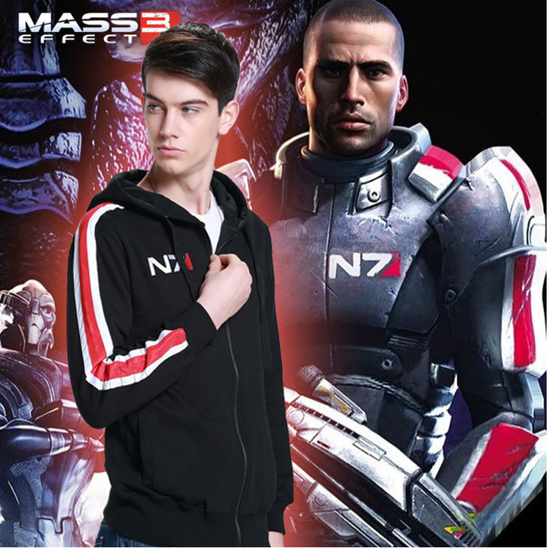 Mass Effect sweat à capuche ho - Anime Cosplay Thick avis et prix
