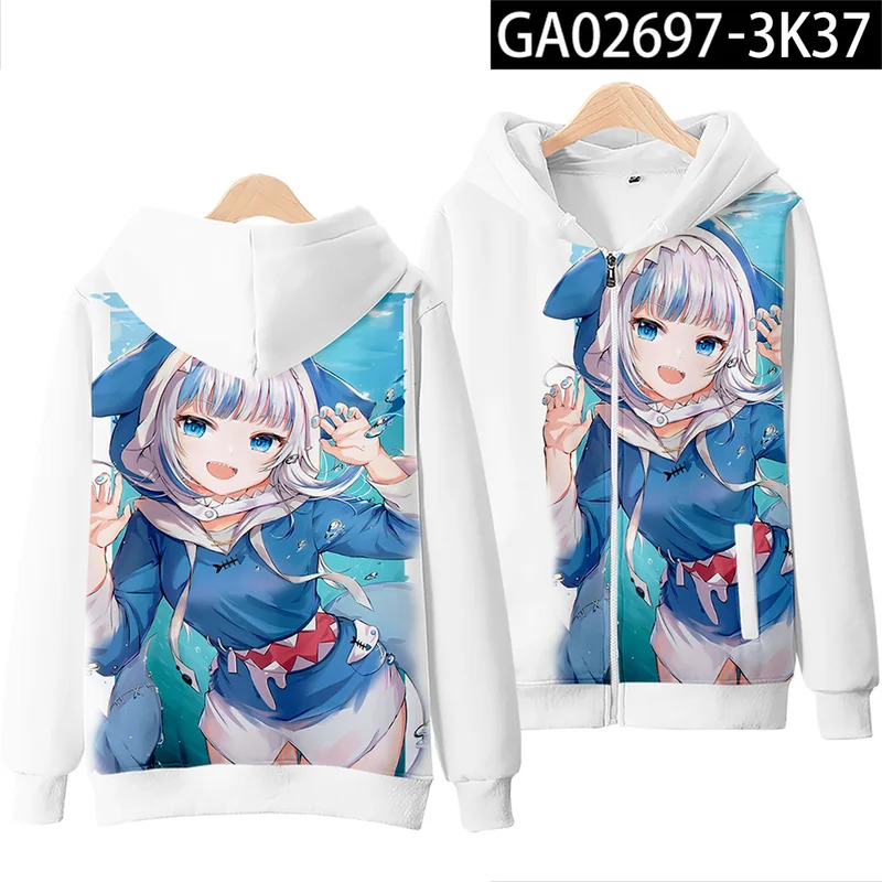 Anime Gawr Gura cosplay impres - Anime Cosplay Thick avis et prix