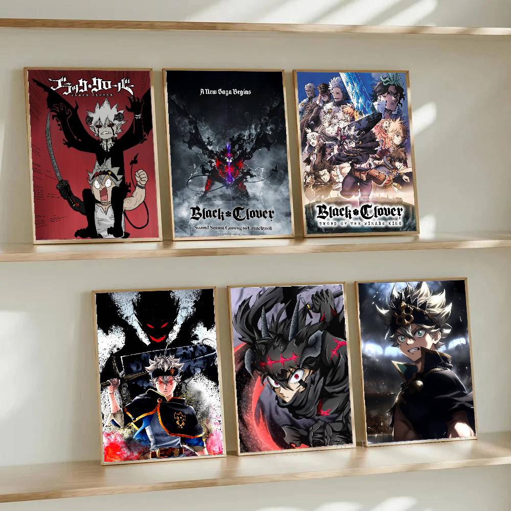 Affiche murale de trèfle noir, - Black Clover Grimoire avis et prix
