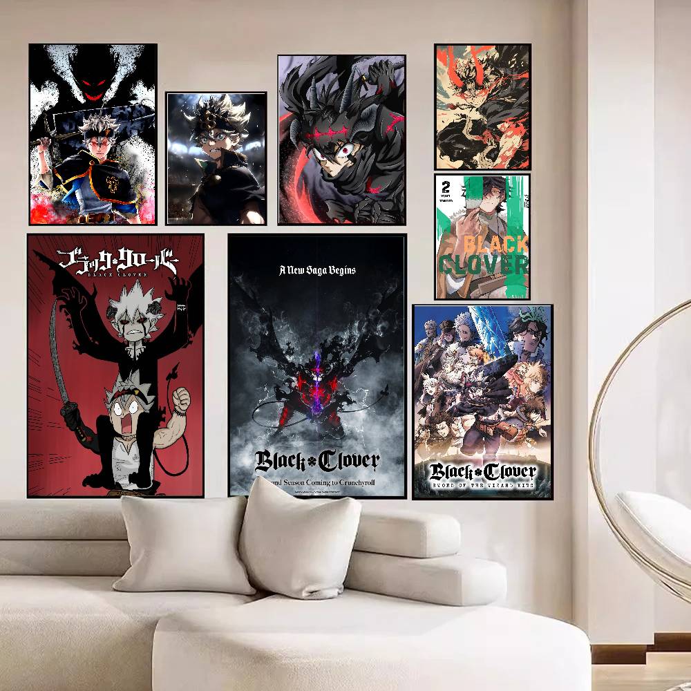 Affiche murale de trèfle noir, - Black Clover Grimoire avis et prix