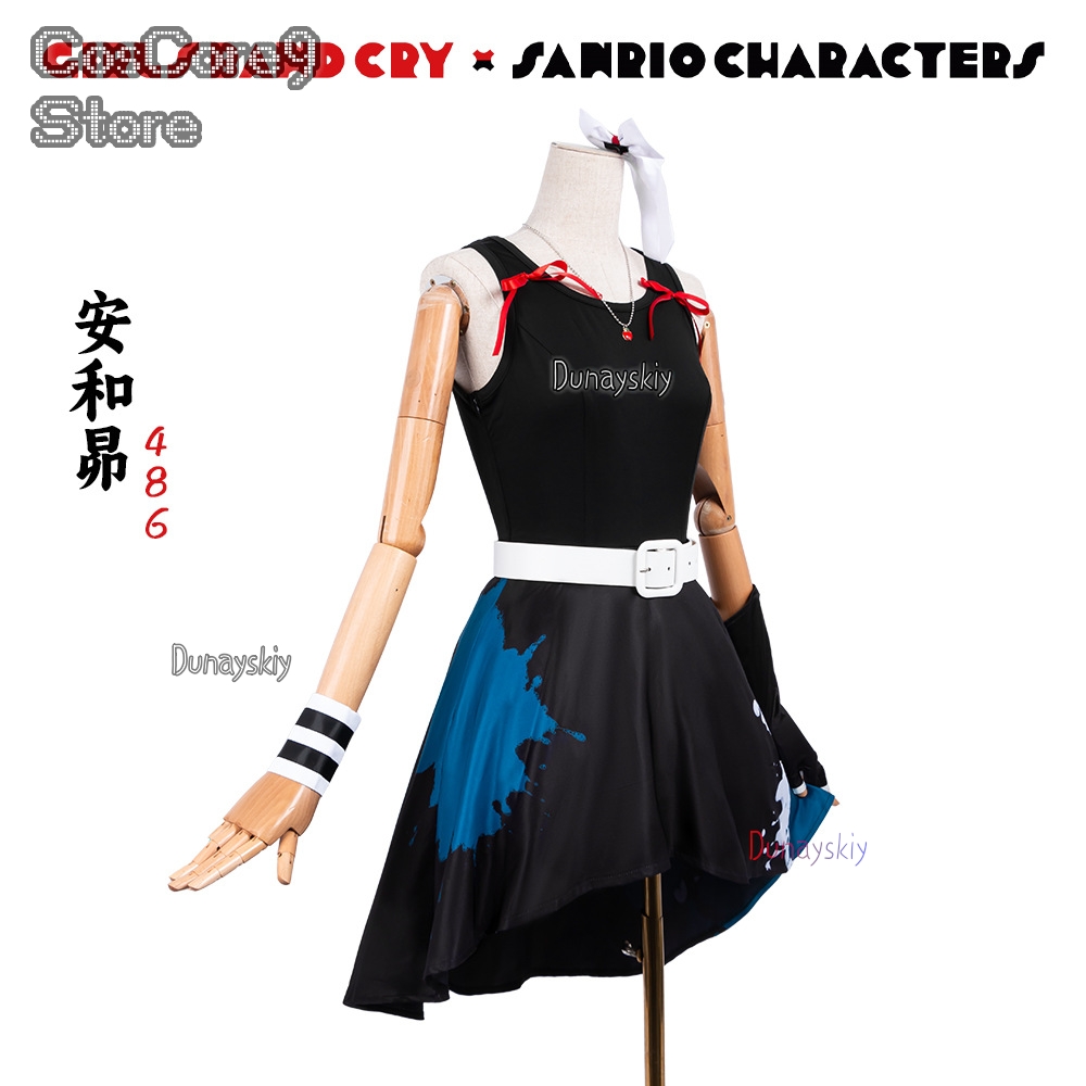 Subaru Awa Cosplay ssirobe de  - Anime Cosplay Girl With Black Hair avis et prix