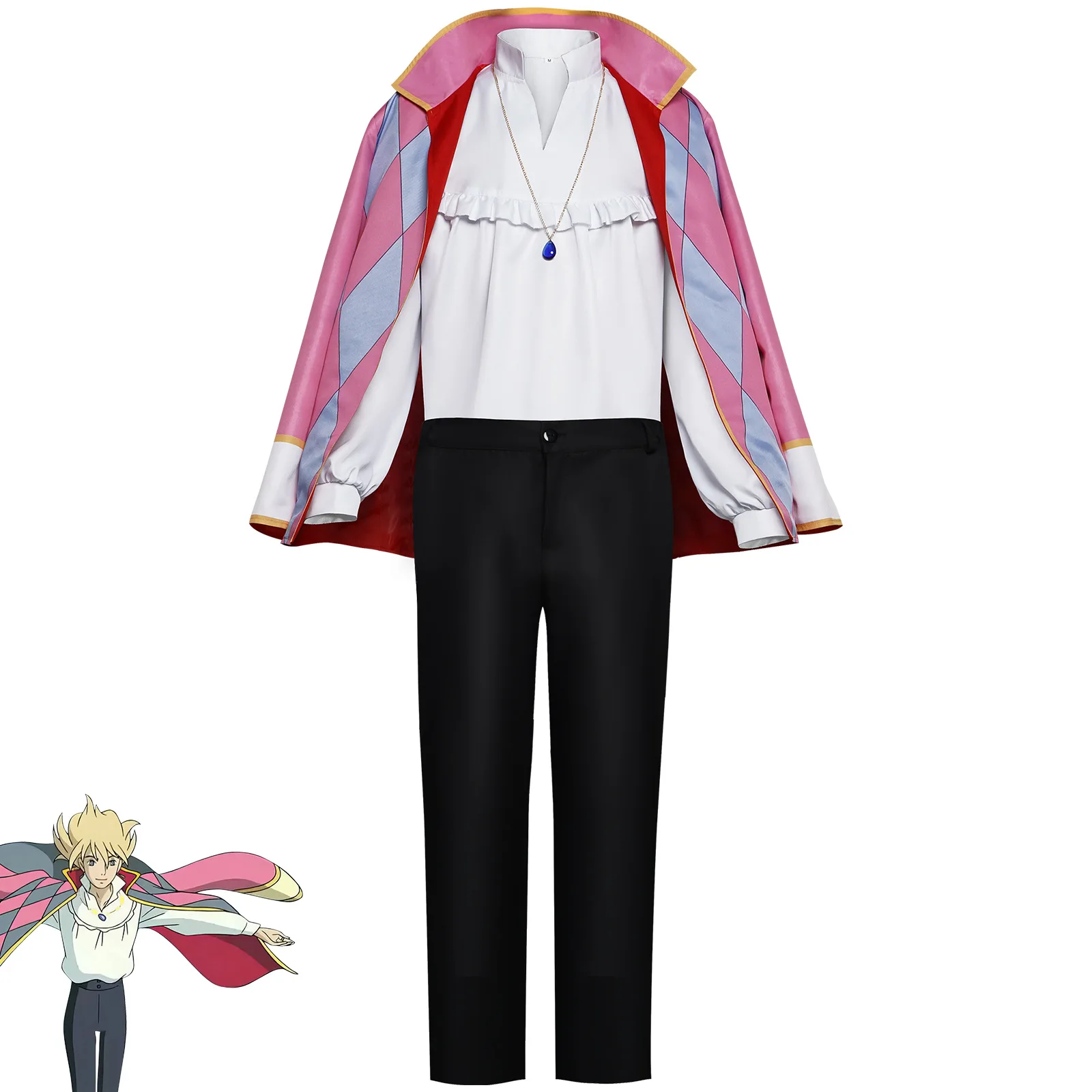 Costume de cosplay Howl, ensem - Anime Cosplay Plus Size avis et prix