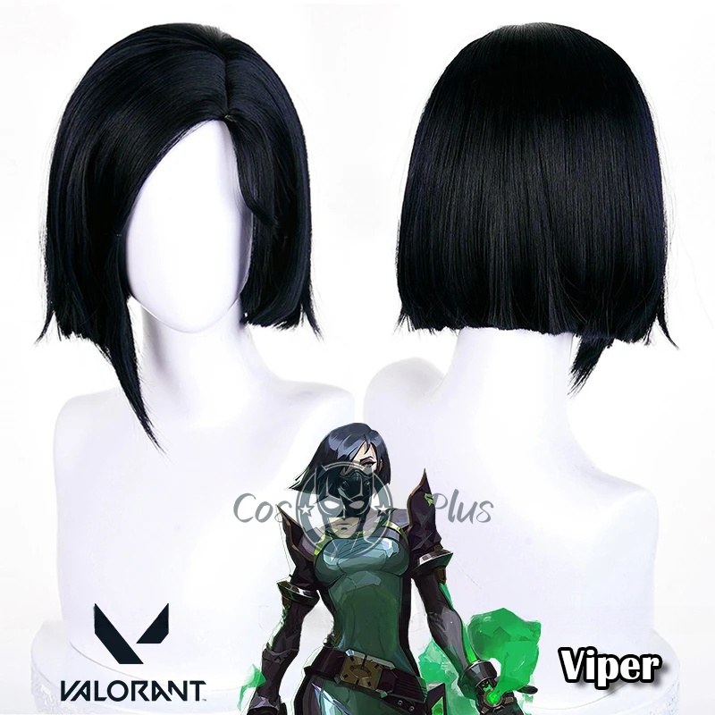 Jeu Valorant Viper Cosplay per - Anime Cosplay Girl With Black Hair avis et prix