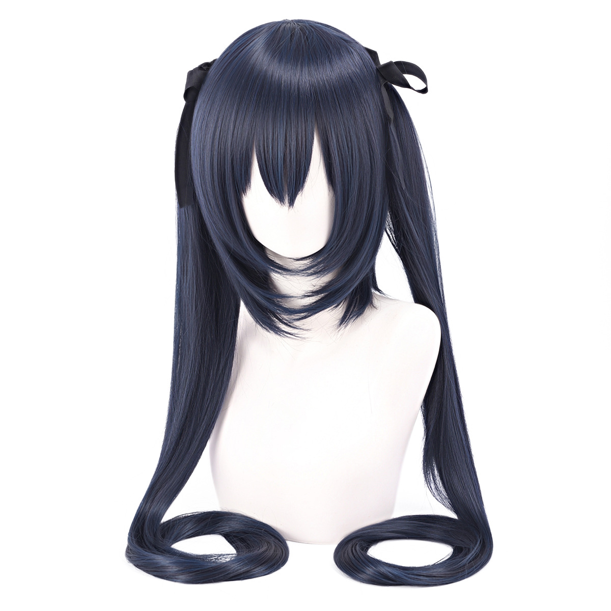 Perruque synthétique de cospla - Anime Cosplay Girl With Black Hair avis et prix