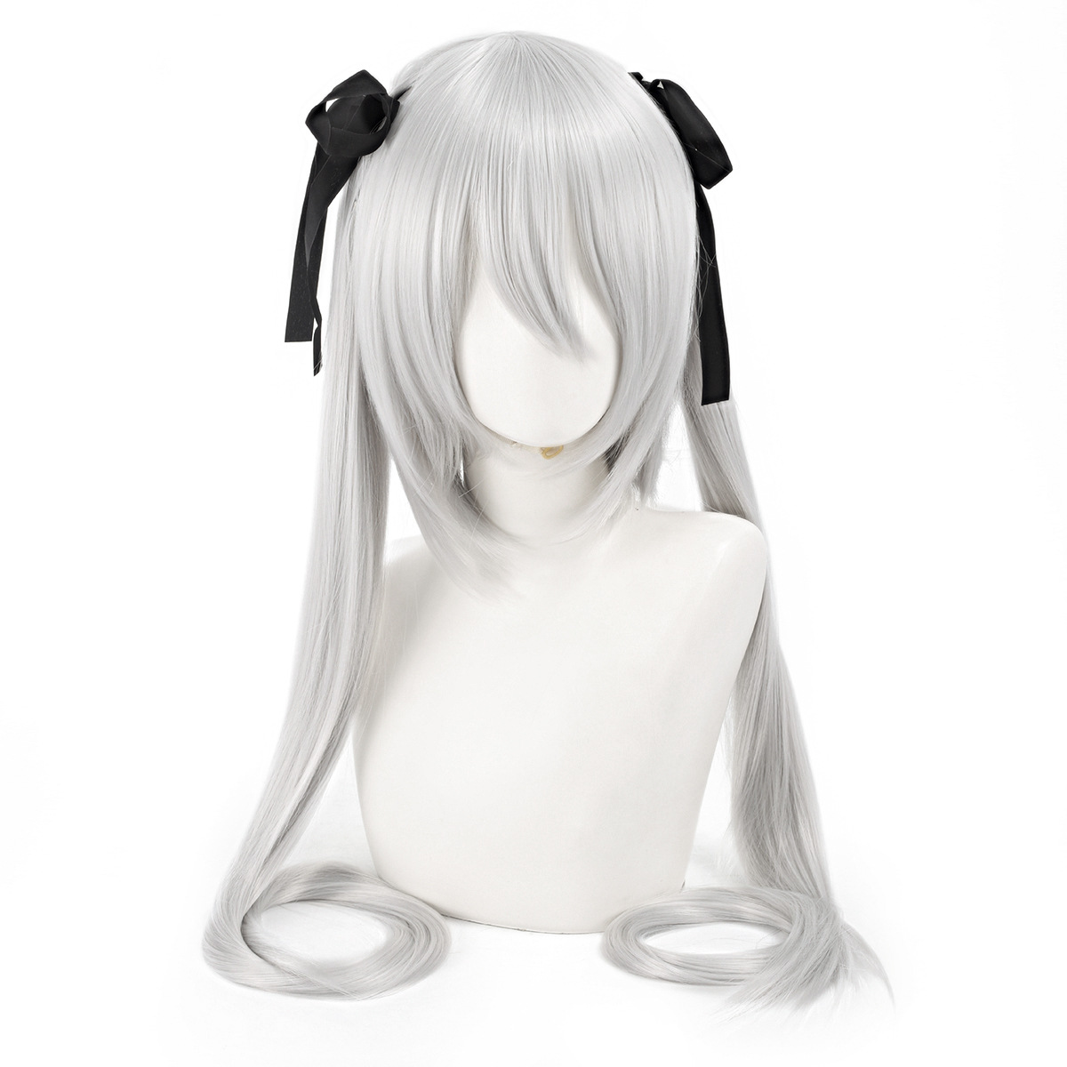 Perruque synthétique de cospla - Anime Cosplay Girl With Black Hair avis et prix