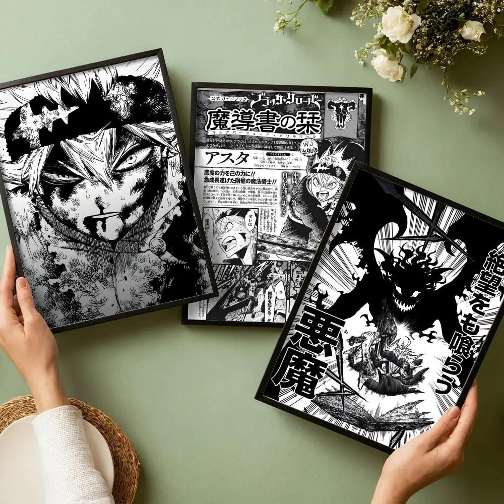 Affiche décorative murale Anim - Black Clover Grimoire avis et prix
