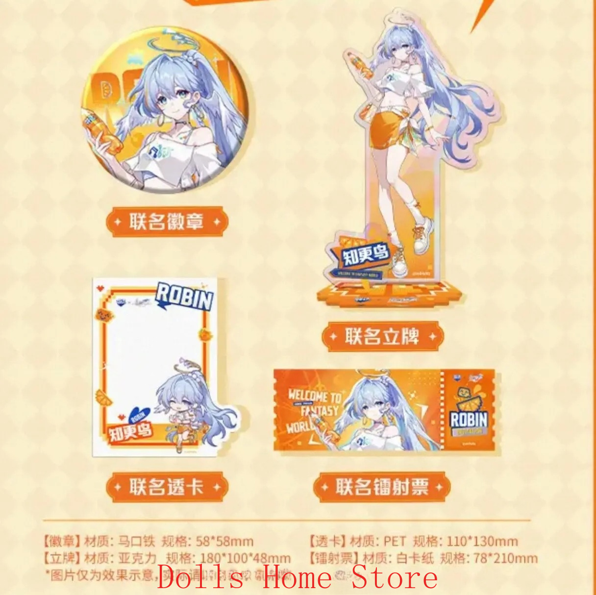 Badge en fer blanc, broche, fi - Anime Cosplay Robin avis et prix