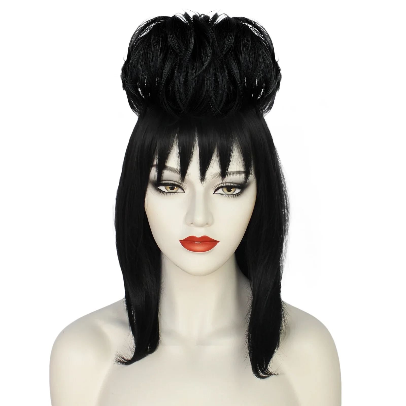 Lydia Dequery-Perruque Cosplay - Anime Cosplay Girl With Black Hair avis et prix
