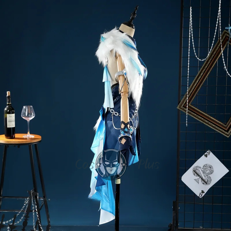 Genshin Impact Yelan Cosplay C - Anime Cosplay Women avis et prix