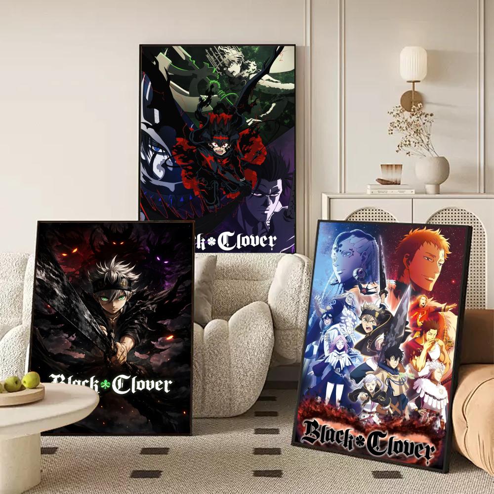 B-Black C-Clover Poster Autoco - Black Clover Grimoire avis et prix