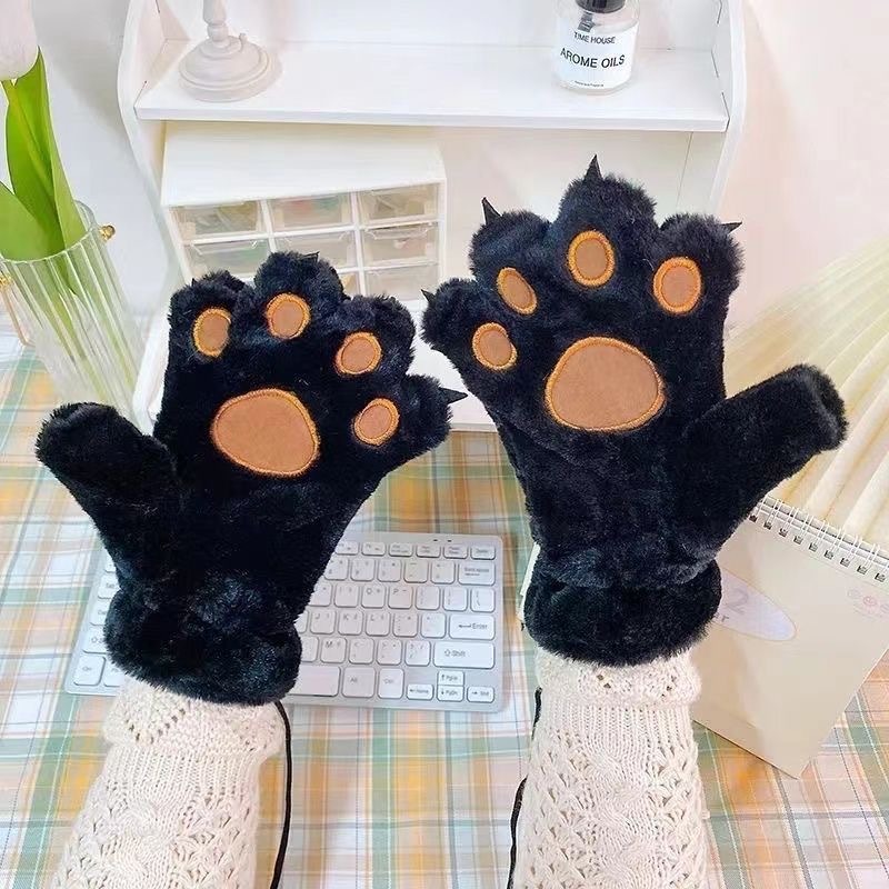 Gants en velours épais à griff - Anime Cosplay Thick avis et prix